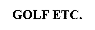 GOLF ETC.