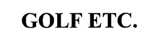 GOLF ETC.