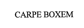 CARPE BOXEM