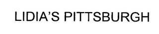 LIDIA'S PITTSBURGH