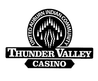 UNITED AUBURN INDIAN COMMUNITY THUNDER VALLEY CASINO
