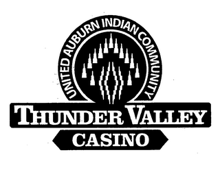 UNITED AUBURN INDIAN COMMUNITY THUNDER VALLEY CASINO