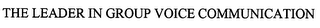 THE LEADER IN GROUP VOICE COMMUNICATION
