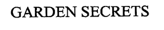 GARDEN SECRETS