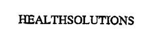 HEALTHSOLUTIONS