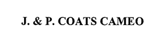 J. & P. COATS CAMEO