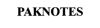 PAKNOTES