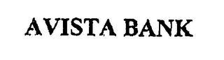 AVISTA BANK