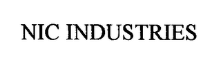 NIC INDUSTRIES