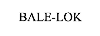 BALE-LOK