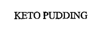 KETO PUDDING