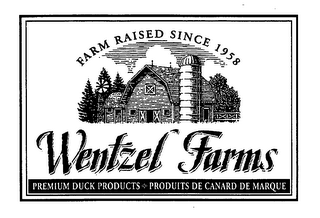 WENTZEL FARMS FARM RAISED SINCE 1958 PREMIUM DUCK PRODUCTS PRODUITS DE CANARD DE MARQUE
