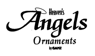HEAVEN'S ANGELS ORNAMENTS BY GANZ