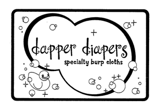DAPPER DIAPERS SPECIALTY BURP CLOTHS