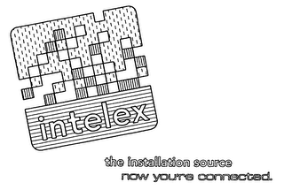 INTELEX THE INSTALLATION SOURCE NOW YOU'RE CONNECTED.