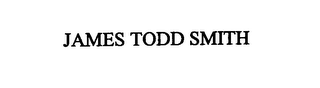 JAMES TODD SMITH