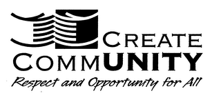 CREATE COMMUNITY RESPECT AND OPPORTUNITY FOR ALL