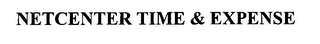 NETCENTER TIME & EXPENSE
