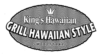 KING'S HAWAIIAN GRILL HAWAIIAN STYLE SWEEPSTAKES