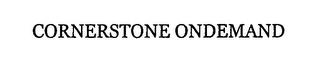 CORNERSTONE ONDEMAND