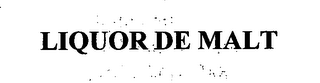 LIQUOR DE MALT