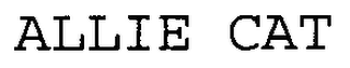 ALLIE CAT