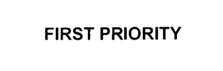FIRST PRIORITY