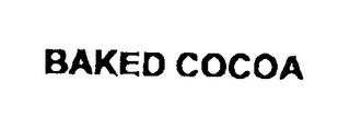 BAKED COCOA