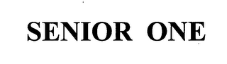 SENIOR ONE