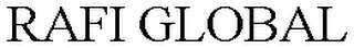 RAFI GLOBAL