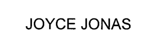JOYCE JONAS