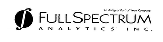 FS FULLSPECTRUM ANALYTICS INC. AN INTEGRAL PART OF YOUR COMPANY.