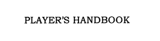PLAYER'S HANDBOOK
