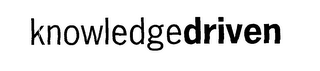 KNOWLEDGEDRIVEN