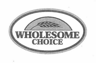 WHOLESOME CHOICE