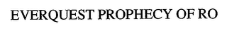 EVERQUEST PROPHECY OF RO