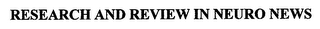RESEARCH AND REVIEW IN NEURO NEWS