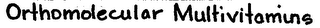 ORTHOMOLECULAR MULTIVITAMINS