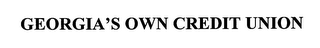 GEORGIA'S OWN CREDIT UNION