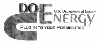 DO ENERGY PLUG IN TO YOUR POSSIBILITIES U.S. DEPARTMENT OF ENERGY DEPARTMENT OF ENERGY UNITED STATES OF AMERICA
