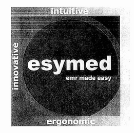 ESYMED EMR MADE EASY INTUITIVE ERGONOMIC INNOVATIVE