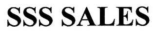 SSS SALES