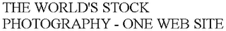 THE WORLD'S STOCK PHOTOGRAPHY - ONE WEBSITE