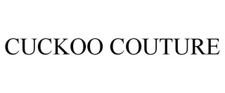 CUCKOO COUTURE