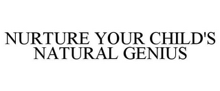 NURTURE YOUR CHILD'S NATURAL GENIUS