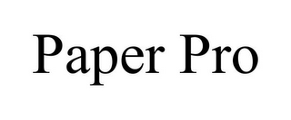 PAPER PRO
