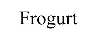 FROGURT