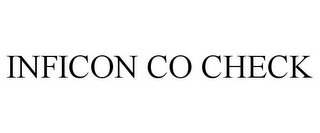 INFICON CO CHECK