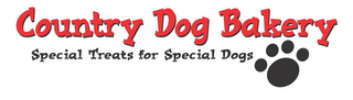 COUNTRY DOG BAKERY SPECIAL TREATS FOR SPECIAL DOGS
