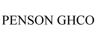 PENSON GHCO